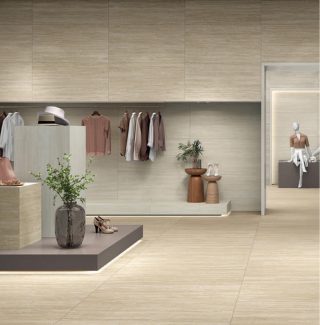 Vloertegel 60x60 cm Travertine Fortuna Beige N71 - inspiratie