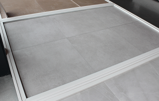 Vloertegel 60x60 cm betonlook grijs wit RBT115, ook leverbaar in 30x60 cm