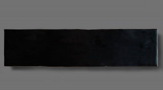 Wandtegel 7,5×30 cm Colonial black mate